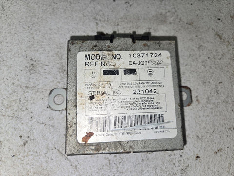 2007-08 Chevrolet Tahoe Parking Aid Assist Rear View Camera Module 10371724 OEM