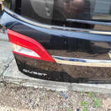 12 - 17 NISSAN QUEST REAR DOOR SPOILER TRUNK DECK Hatch Tailgate GLASS LIGHT OEM
