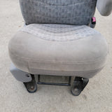 99 - 05 FORD F250 F350 FRONT GRAY CLOTH MANUAL SEAT power SEAT bucket seats OEM