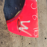 97 - 04 CHEVY CORVETTE C5 DRIVER LH SIDE REAR QUARTER PANEL FENDER TORCH RED OEM