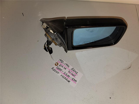 1992 - 1995 Mercedes W140 S600 - S500 - 500 Right Side Mirror 140 810 78 16 OEM