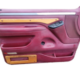 92 - 96 Ford Bronco F150 F250 Left Right RED Silver Door Panel SET Panels oem