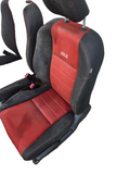 2012 - 15 Honda Civic Si front manual Driver Passenger Seats red Air B seat oem