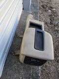 07  - 14 Suburban GMC Yukon Tahoe Center Console Armrest Black Cupholder OEM Tan