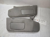 1998 - 2001 Nissan Altima Gray Sun Visor (2) Holes In Driver Side OEM