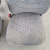 99 - 05 FORD F250 F350 FRONT GRAY CLOTH MANUAL SEAT power SEAT bucket seats OEM