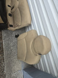 2007 - 2015 MINI COOPER S FRONT TAN LEATHER SEAT SET SEATS RIGHT LEFT OEM rear
