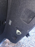 2006 - 10 BMW M5 E60 REAR TRUNK LID GATE DECK LID COVER W/ SPRING HINGES LIP OEM