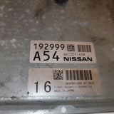 12 13 Nissan Quest Engine Control Module Unit Ecm ECU BEM3B0-000 A1 2922 OEM