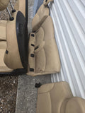 2007 - 2015 MINI COOPER S FRONT TAN LEATHER SEAT SET SEATS RIGHT LEFT OEM rear
