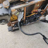 99 - 05 FORD F250 F350 FRONT GRAY CLOTH MANUAL SEAT power SEAT bucket seats OEM