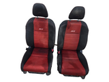 2012 - 15 Honda Civic Si front manual Driver Passenger Seats red Air B seat oem