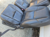 07 - 1 4  ESCALADE Tahoe Sierra Yukon Front SEATS BLACK power Leather seat oem