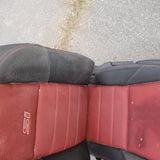 12 - 15 HONDA CIVIC SI K24 4dr FRONT manual seats RED seat w/ headrest oem