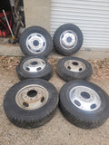03 - 23 Factory Ford F250 F350 F450 F550 Dually wheels Rims 235/80R17 tires oem