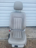 12 - 15 MERCEDES-BENZ CLS550 W218 LEFT Power FRONT gray leather heated seat oem