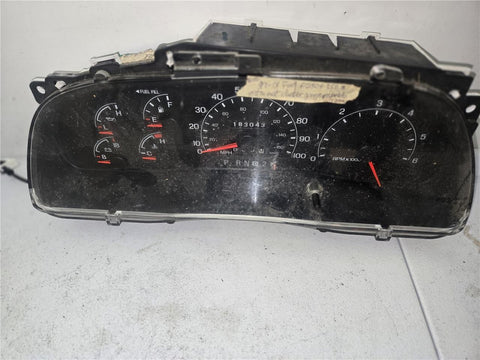 99 - 01 Ford F250 F350 Instrument Cluster Speed Gauge 105K, XC3F-10849-BE OEM
