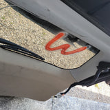 12 - 17 NISSAN QUEST REAR DOOR SPOILER TRUNK DECK Hatch Tailgate GLASS LIGHT OEM