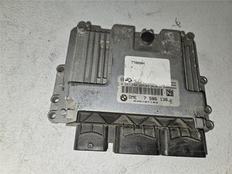 2007 - 2011 Mini Cooper 1.6L ECU ECM Engine Control Module DME 7 586 136-01 OEM