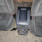 00 -06 Avalanche TAHOE SIERRA SILVERADO front manual cloth seats console seat oe