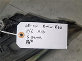 2005 - 2010 BMW E60 Right Headlight HID 5 Series 158 762-00 RE, 63127177750 OEM