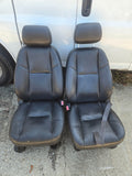 07 - 1 4  ESCALADE Tahoe Sierra Yukon Front SEATS BLACK power Leather seat oem