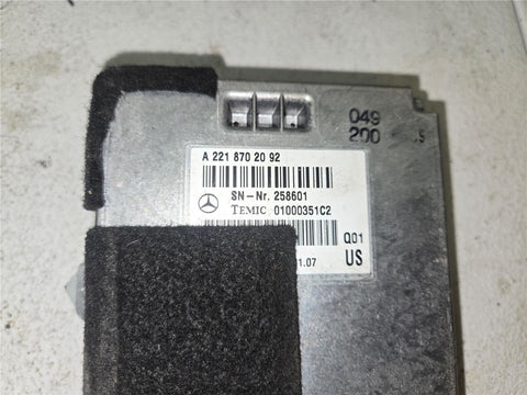 2007-14 Mercedes Voice Language Communication Control Module A 221 870 20 92 OEM