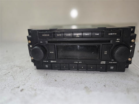 2004 - 2010 Jeep Chrysler Dodge Ram Radio Mp3 6 Disc CD Player P05091720AF OEM