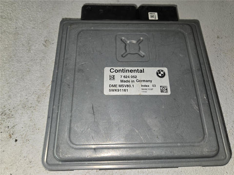 2011 BMW 328 MSV80.1 ECU ECM Electronic Control Module Unit 7 624 052 OEM