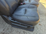 07 - 1 4  ESCALADE Tahoe Sierra Yukon Front SEATS BLACK power Leather seat oem