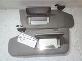 1998 - 2001 Nissan Altima Sun Visor Gray left & right w/ light OEM