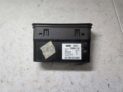 1999 - 2003 SAAB 9-3 Information Screen Display Switch 12806119 OEM