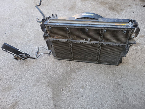 07 -11 Mercedes W221 S550 CL550 Fan Motor Radiator A/C Condenser OEM A2215000554