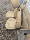 2007 - 2015 MINI COOPER S FRONT TAN LEATHER SEAT SET SEATS RIGHT LEFT OEM rear
