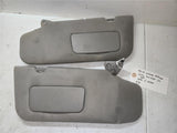 1998 - 2001 Nissan Altima Gray Sun Visor (2) Holes In Driver Side OEM