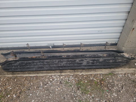 07 - 14 TAHOE YUKON LH Left RH Right Fixed Running Board Side Steps Trim OEM (2)