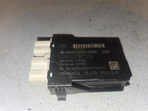 2014 MERCEDES S550 W222 Rear Seat Control Module A 222 901 13 00 OEM