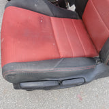 12 - 15 HONDA CIVIC SI K24 4dr FRONT manual seats RED seat w/ headrest oem