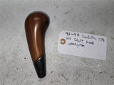 1992 - 1997 Cadillac STS SLS Shift Knob Woodgrain OEM