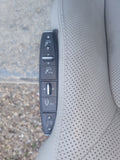 12 - 15 MERCEDES-BENZ CLS550 W218 LEFT Power FRONT gray leather heated seat oem