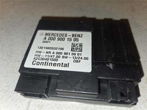 2014 -2020 Mercedes W222 Fuel Pump Fuse Relay Control Module A 000 900 15 05 OEM
