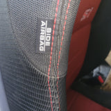 12 - 15 HONDA CIVIC SI K24 4dr FRONT manual seats RED seat w/ headrest oem