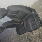 16 17 18 19 20 HONDA CIVIC SEDAN FRONT BLACK CLOTH SEAT MANUAL SEATS BAG OEM