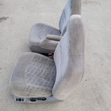 99 - 05 FORD F250 F350 FRONT GRAY CLOTH MANUAL SEAT power SEAT bucket seats OEM