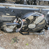 07 - 15 AUDI Q7 FRONT RADIATOR CORE AC CONDENSER SUPPORT PANEL FAN FRAME OEM