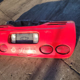 97 - 04 CHEVY CORVETTE C5 Coupe Rear Bumper Cover Torch Red Tail lights OEM