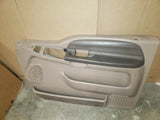 99 00 01 - 07 FORD F250 F350 SUPERDUTY EXCURSION FRONT TAN RIGHT DOOR PANEL OEM