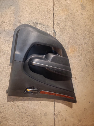 11 12 13 - 22 Chrysler 300C 400 Rear Left Door Panel Black Leather Dark Trim oem
