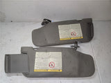 1998 - 2001 Nissan Altima Sun Visor Gray left & right w/ light OEM