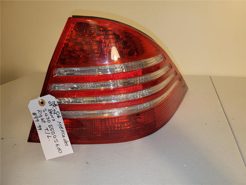 2003 - 2006 Mercedes-Benz S430 S500 S600 Right Tail Light 2208200764 OEM